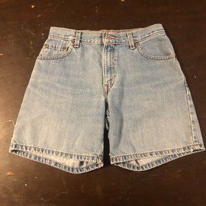 Vintage Levi's Classic Jean Denim Shorts 6 MIS